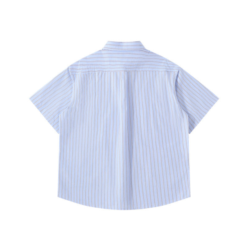 Striped short sleeve